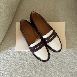 NEW - Sézane André Loafers - Burgundy